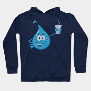 Water Droplets Hoodie